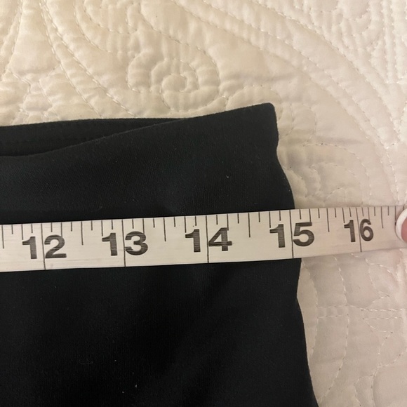 Cycle House Zipfront Black Leggings, size CL - Picture 10 of 11